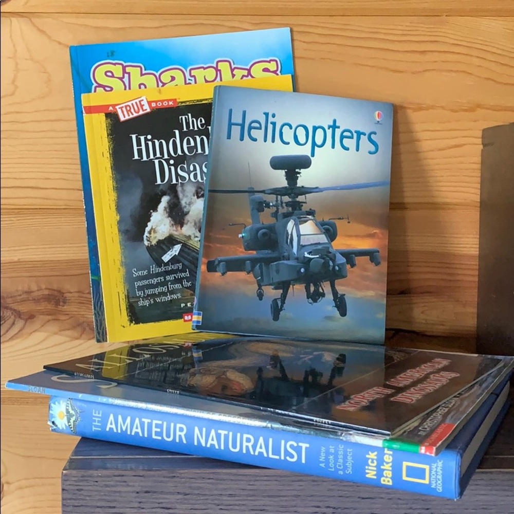 Lot of Science and History Books